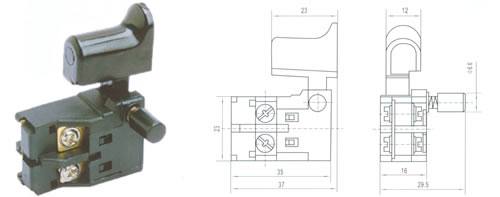 QH03-02按扭開關 電動工具開關