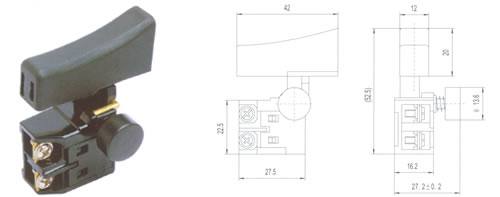 QH03-03按扭開(kāi)關(guān) 電動(dòng)工具開(kāi)關(guān)