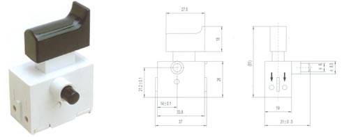 QH04-01按扭開關(guān) 電動工具開關(guān)