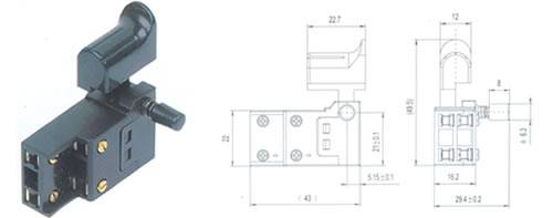 QH08-01按扭開關 電動工具開關