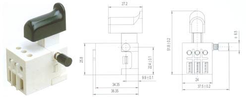 QH10-01按扭開關 電動工具開關