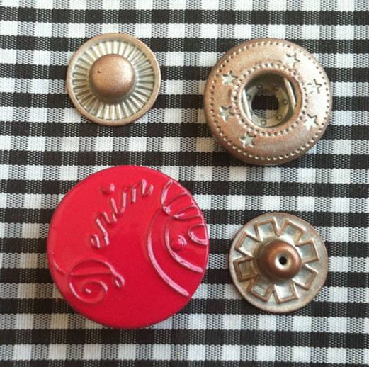 噴漆四合扣，噴漆彈簧扣，急鈕 噴漆大白扣 四合扣廠家 金屬鈕扣