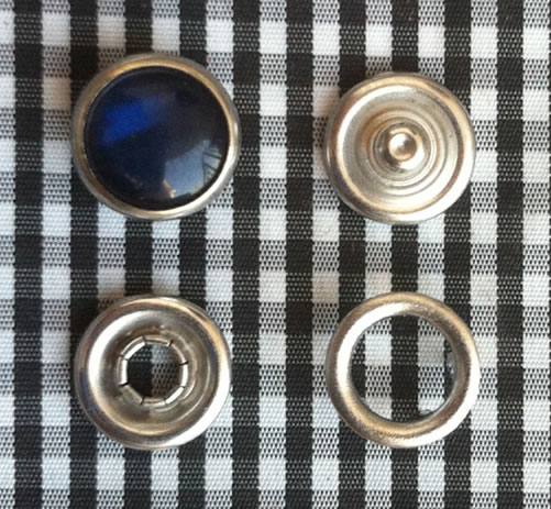 供應(yīng)銅質(zhì)珠光空心五爪扣，金屬鈕扣，保證品質(zhì)，過檢針五爪鈕扣