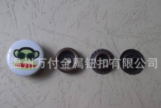 廠家現貨供應 0.8cm-2.5cm銅質四合扣