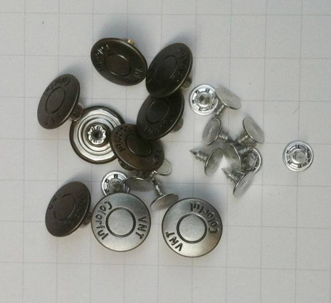 金屬牛仔扣廠家，環保過檢針，精品工字扣，工字鈕，牛仔鈕