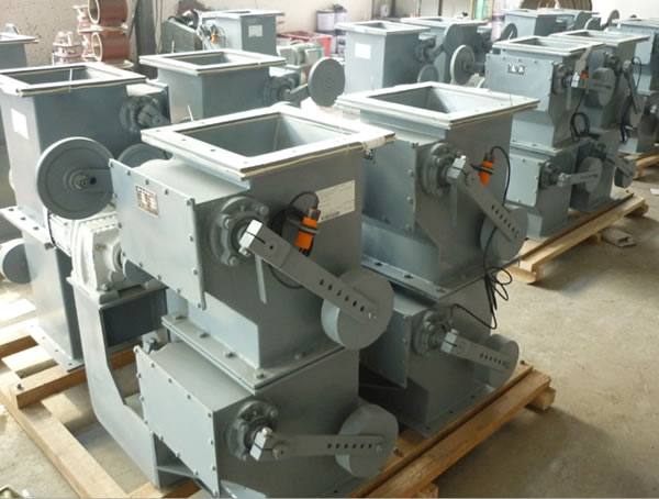 供應電動雙層鎖風翻板閥(圖) 不銹鋼耐用鎖風翻板閥