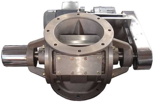 氣力輸送轉(zhuǎn)閥 天藍(lán)粉料輸送脫硫氣力輸送轉(zhuǎn)閥