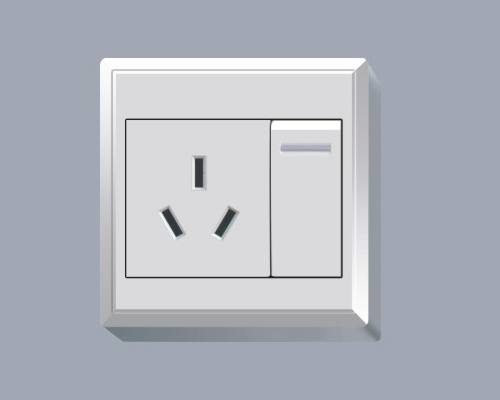 一位開關帶三極插座