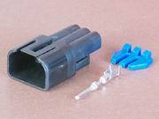 DJ7035K-1.2-11 塑料3孔接插件護(hù)套