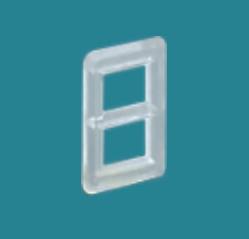 BLRP001 25mmPVC窗簾配件