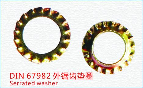 外鋸齒墊圈