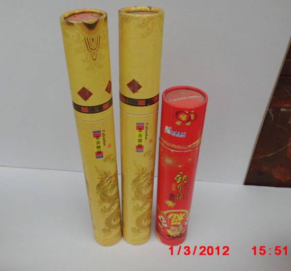 掛歷紙筒，紅酒紙筒包裝，規格客戶自定，品質保證，價優
