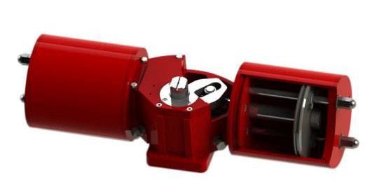 BR系列活塞式雙作用氣動執行機構