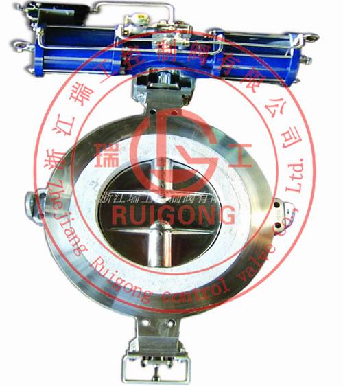 ZKJWa-0.1G、ZKJWb-0.1G電動襯水泥高溫蝶閥