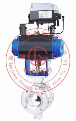 ZSHV氣動(dòng)V型球閥