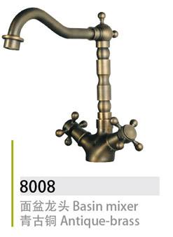 8008仿古龍頭 面盆水龍頭