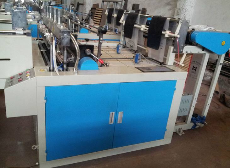 雙層l熱封冷切塑料制袋機平口袋，背心袋