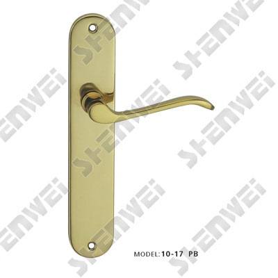 MODEL:10-17 PB 銅面板把手 銅執手 銅把手 銅拉手 門把手