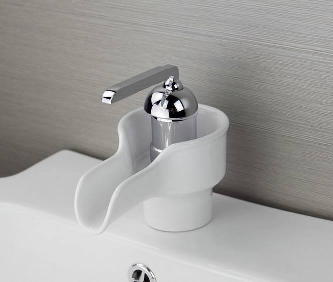 全銅面盆龍頭 單孔洗臉盆龍頭 陶瓷 冷熱式