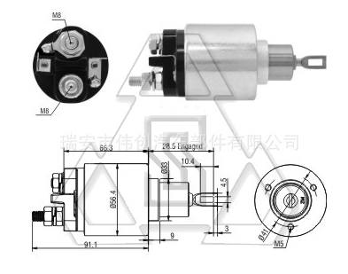 起動機電磁開關0-331-303-145