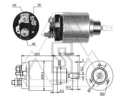 起動機電磁開關0-331-303-107
