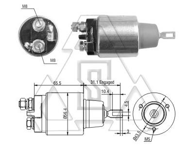 起動機電磁開關(guān)9-330-331-012