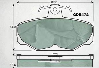 HD-FO382/HD-FO85剎車片