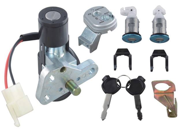 飛肯優(yōu)悅100摩托車 電動車套鎖