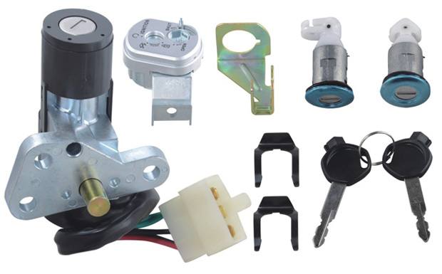 優(yōu)悅125摩托車 電動車套鎖