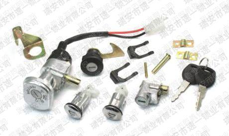 SY-003 冠軍五鎖 電動(dòng)車鎖 電動(dòng)車套鎖