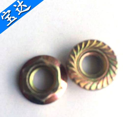 不銹鋼鍍鋅法蘭面螺母 不銹鋼法蘭面螺母