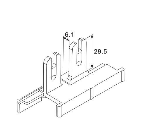 NBC012內(nèi)、外平開(kāi)拔叉