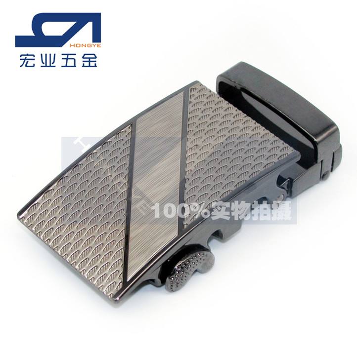 皮帶扣 激光自動扣 皮帶頭 鋅合金 宏業 腰帶頭 單斜紋