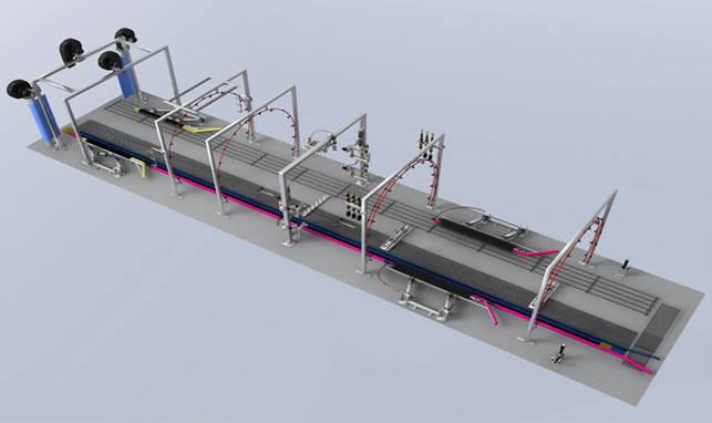 無刷隧道式電腦洗車機(jī)
