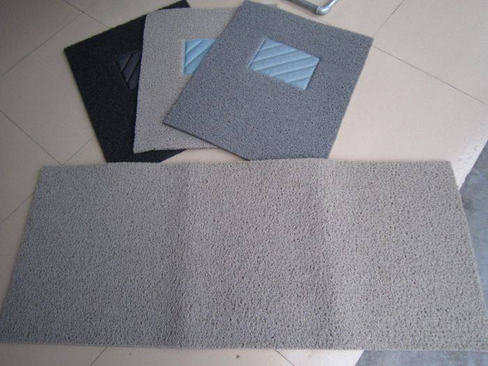 絲圈三件套腳墊灰色