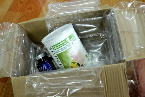 保健品充氣排運(yùn)輸包裝袋