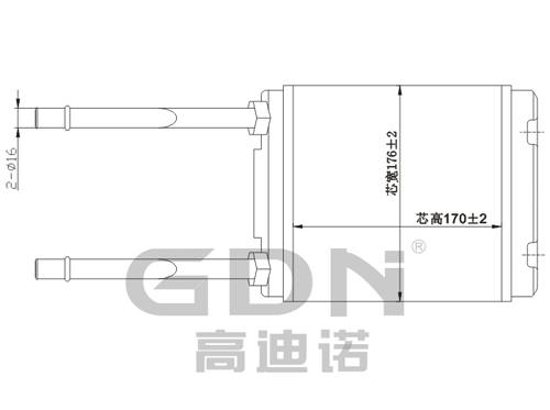 GDN.7.OP.002H-40 歐寶 暖風機水箱