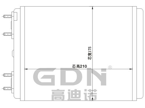 GDN.7.LA.010H-40 拉達 暖風機水箱