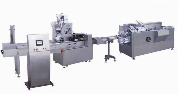 HZ260-100枕式包裝機-裝盒機自動生產(chǎn)線