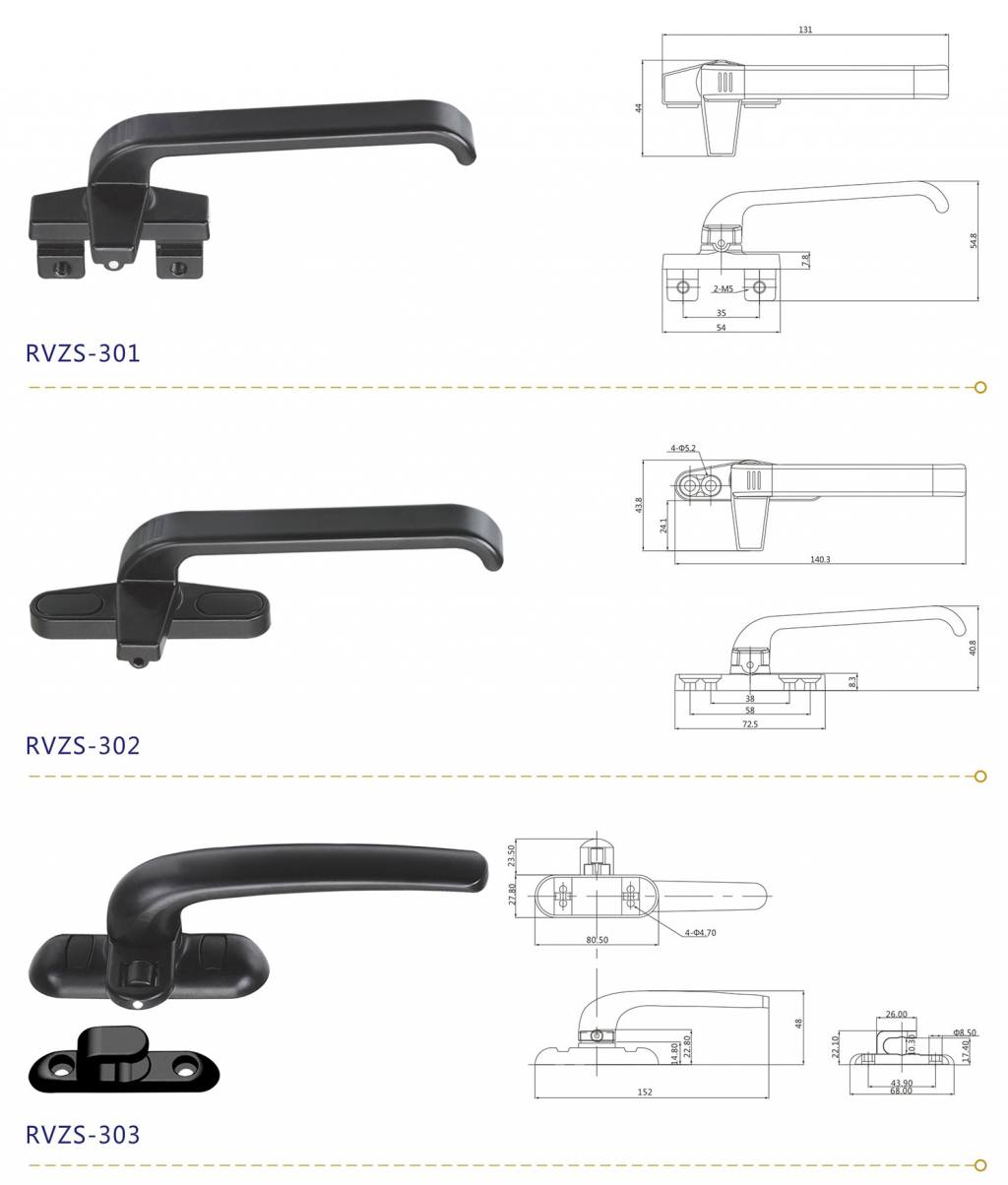 鋁合金單點執(zhí)手