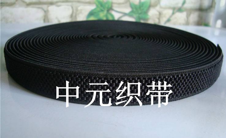 5公分黑色芝麻珠紋玉米松緊帶---服裝服飾輔料鞋料