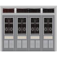 JY-015 不銹鋼四開門