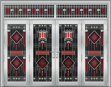 JY-035 不銹鋼四開門