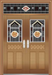 JY-005 不銹鋼仿銅門