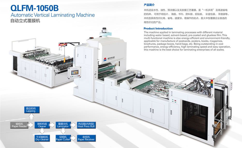 QLFM-1050B 自動立式覆膜機