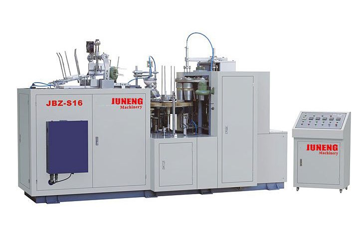  BZ-S16/S22 特殊規格全自動 超聲波 雙PE淋膜紙杯成型機