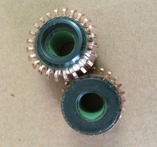 電動工具用銀銅加固帶鉤換向器115