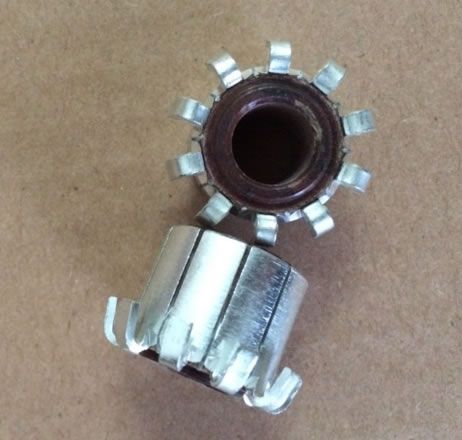 汽摩行業(yè)用10片鉤形換向器整流子