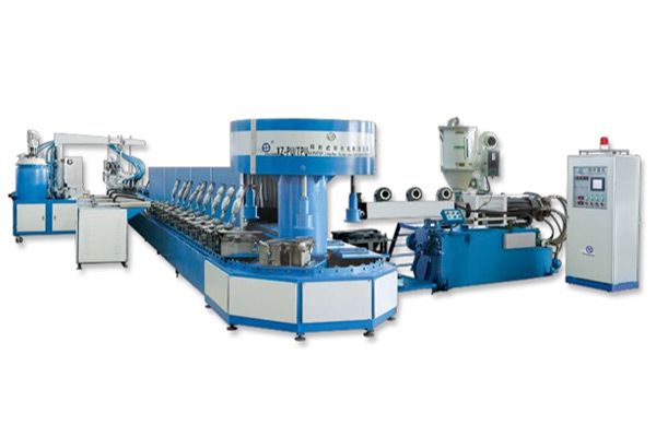 XZ-PU/TPU環形式雙色鞋底澆注機