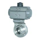 衛(wèi)生級氣動蝶閥